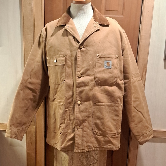 Carhartt Vintage Blanket Lined Chore Coat XL - Picture 1 of 9
